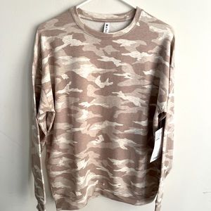 ATHLETA CAMO SWEATSHIRT